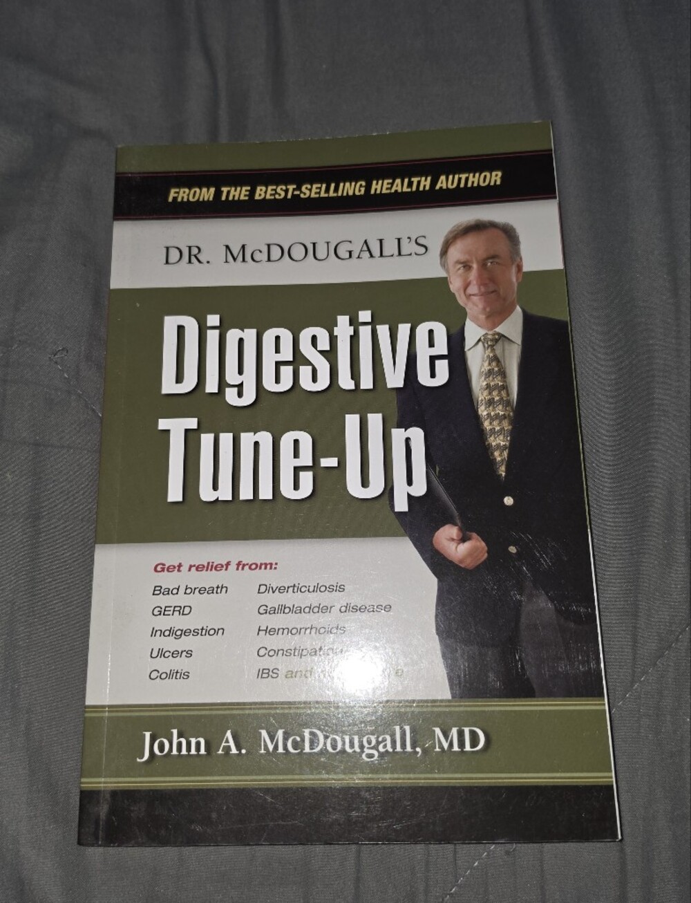 Dr. McDougall's Digestive Tune-Up by - Olive/White